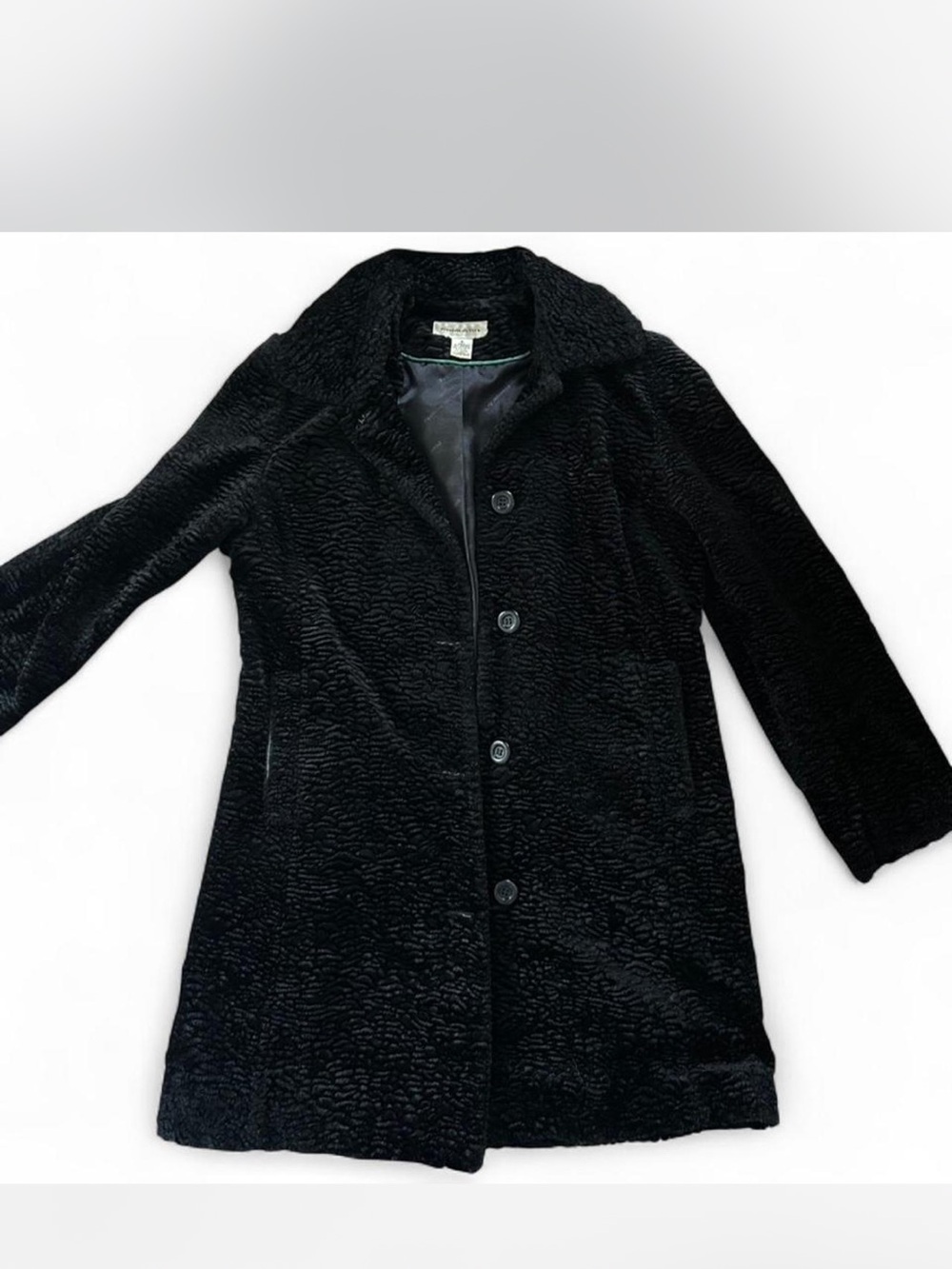 Preston & York Textured Faux Fur Car Coat